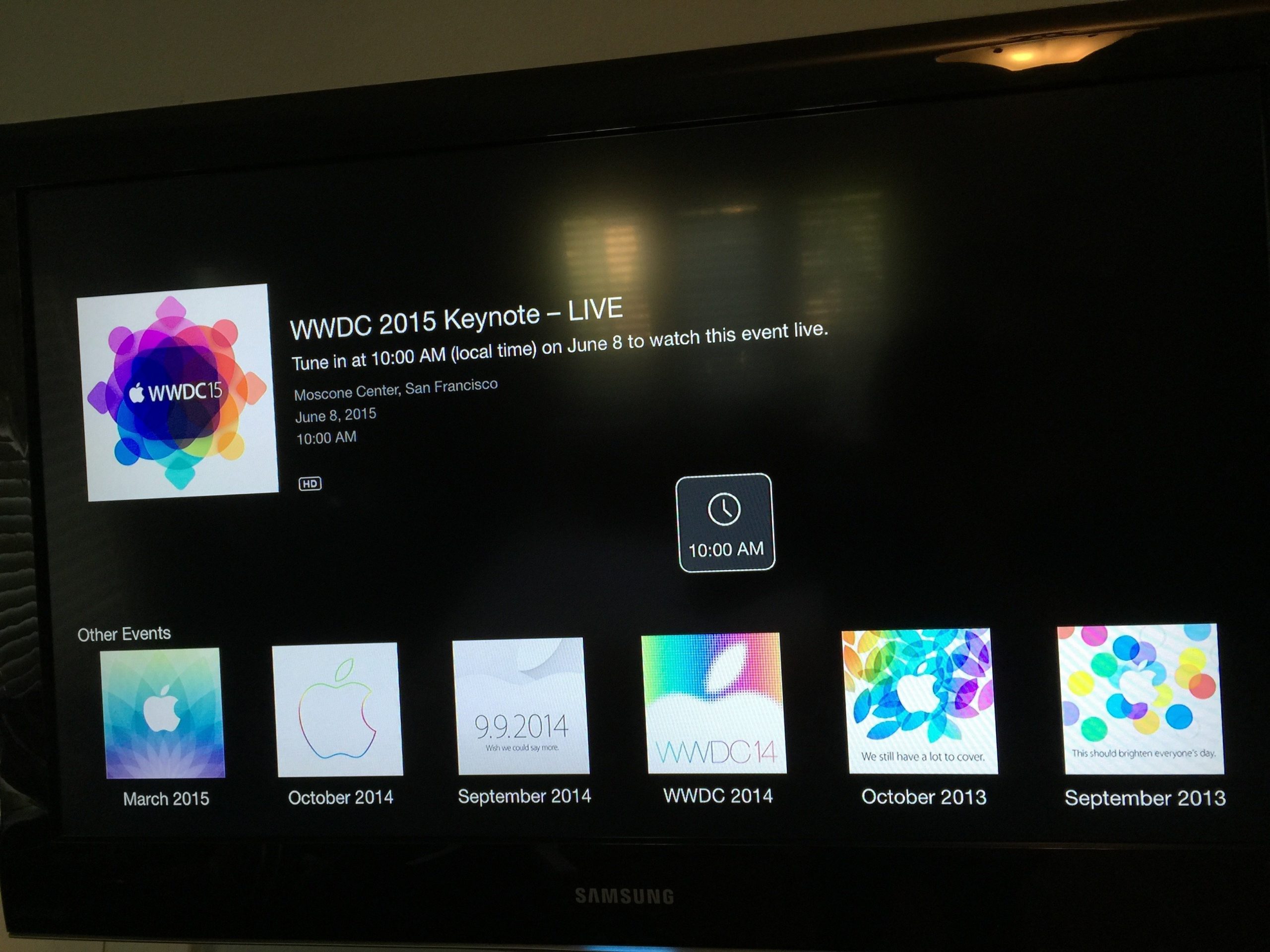 Apple TV - WWDC 2015 Keynote