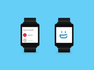 Skype lässt auf Anroid Wear Emojis zeichnen