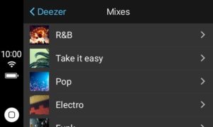 Deezer - Mix-Kanäle