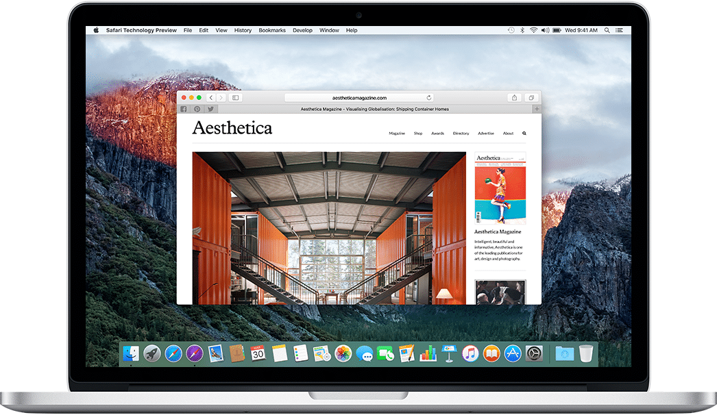 Safari Technology Preview