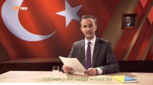 Jan Böhmermann trägt Erdogan-Gedicht vor
