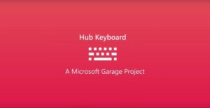 Microsoft Hub Keyboard Cover