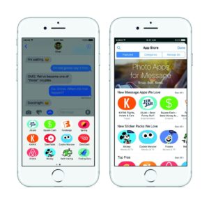 iOS iMessage App Store (iPhone 7)