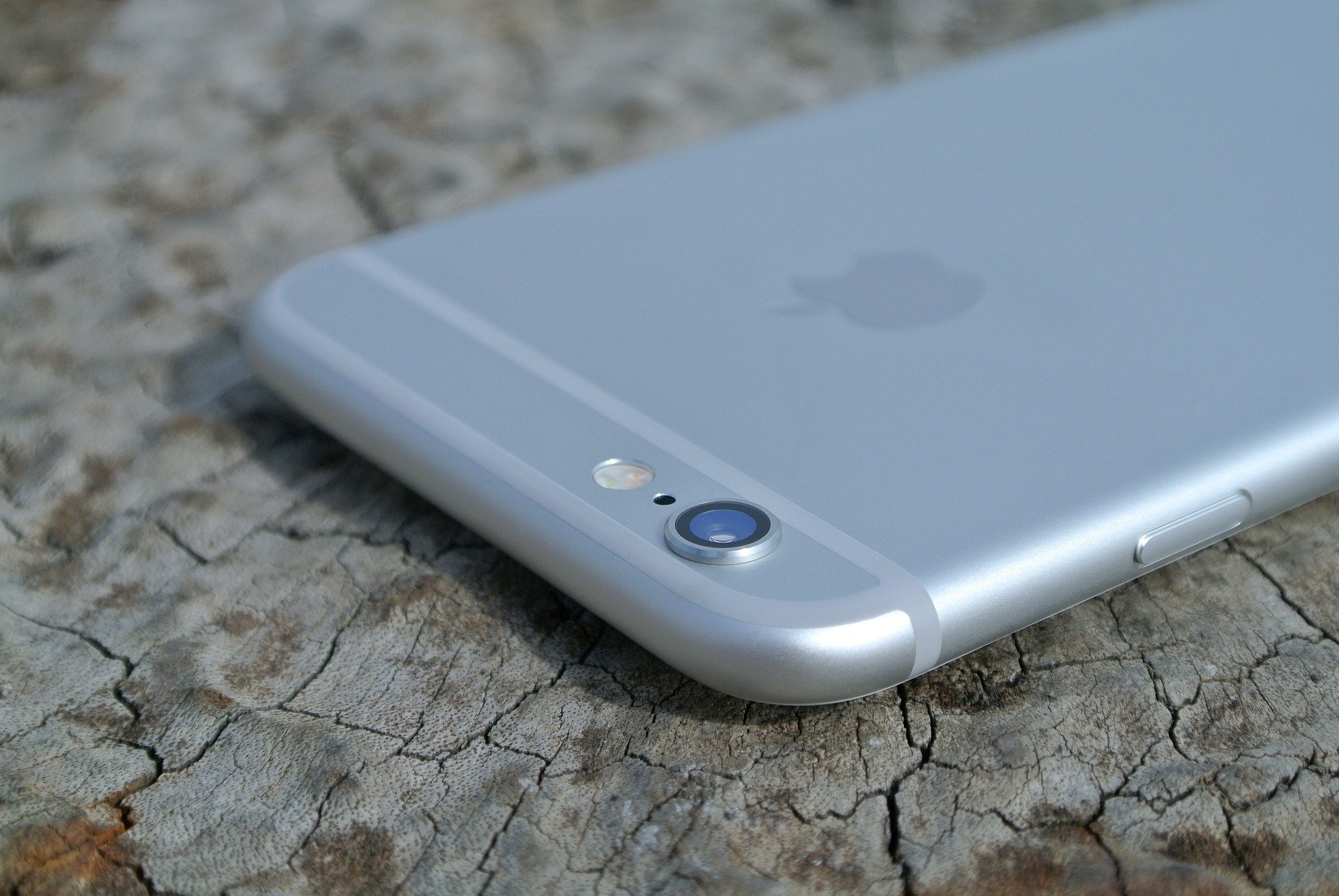 iPhone 6 silber (Rückseite Kamera)