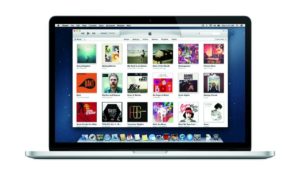 iTunes auf dem MacBook Pro