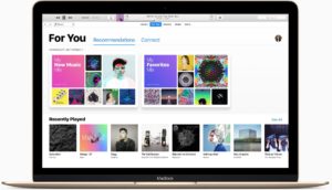 iTunes in macOS Sierra, Bild: Apple