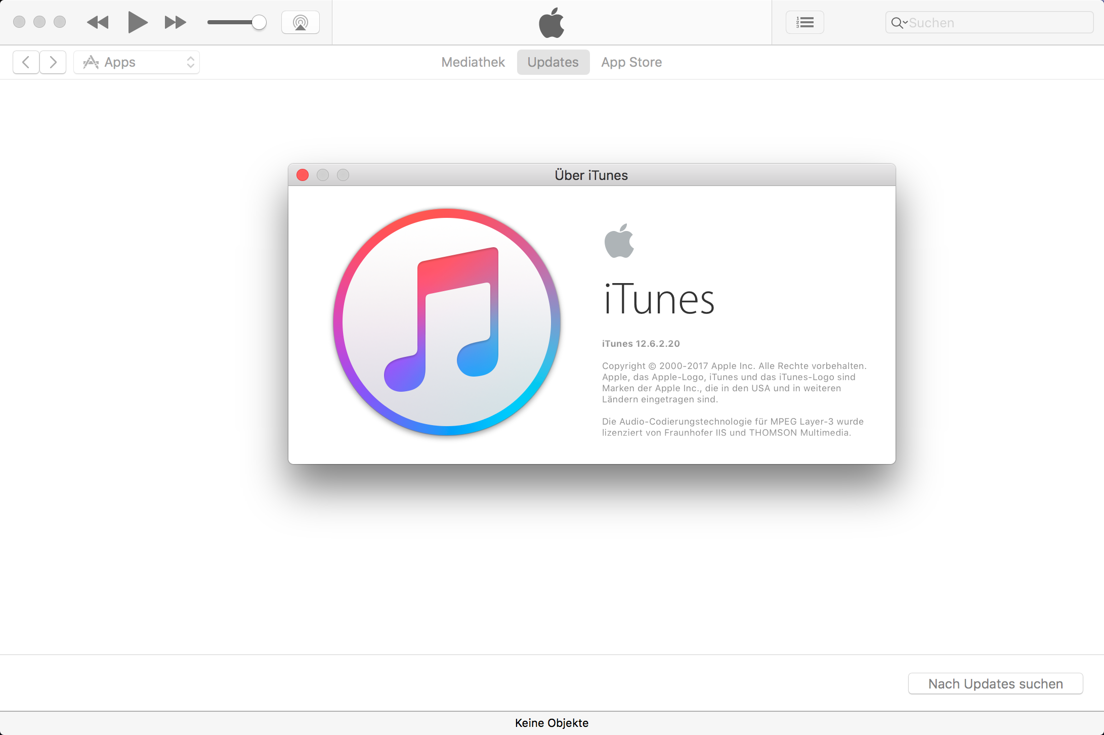 iTunes 12.6.2