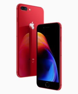 iPhone 8 Plus in RED