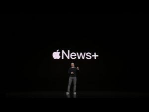 Präsentation von Apple News+