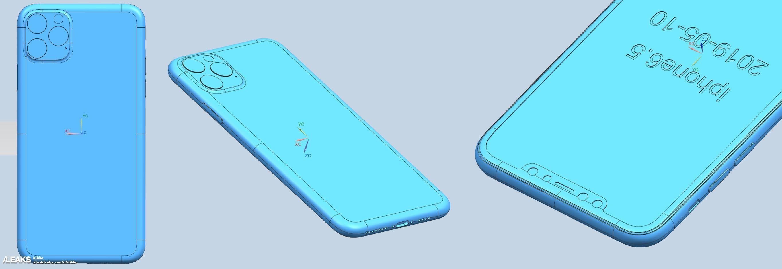 iPhone XI Max Rendering - Slashleaks