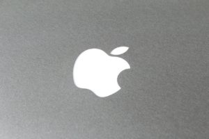 Apple-Logo auf dem MacBook