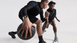 Apple Watch beim Basketball