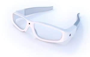 Konzept von AR-Brille Apples