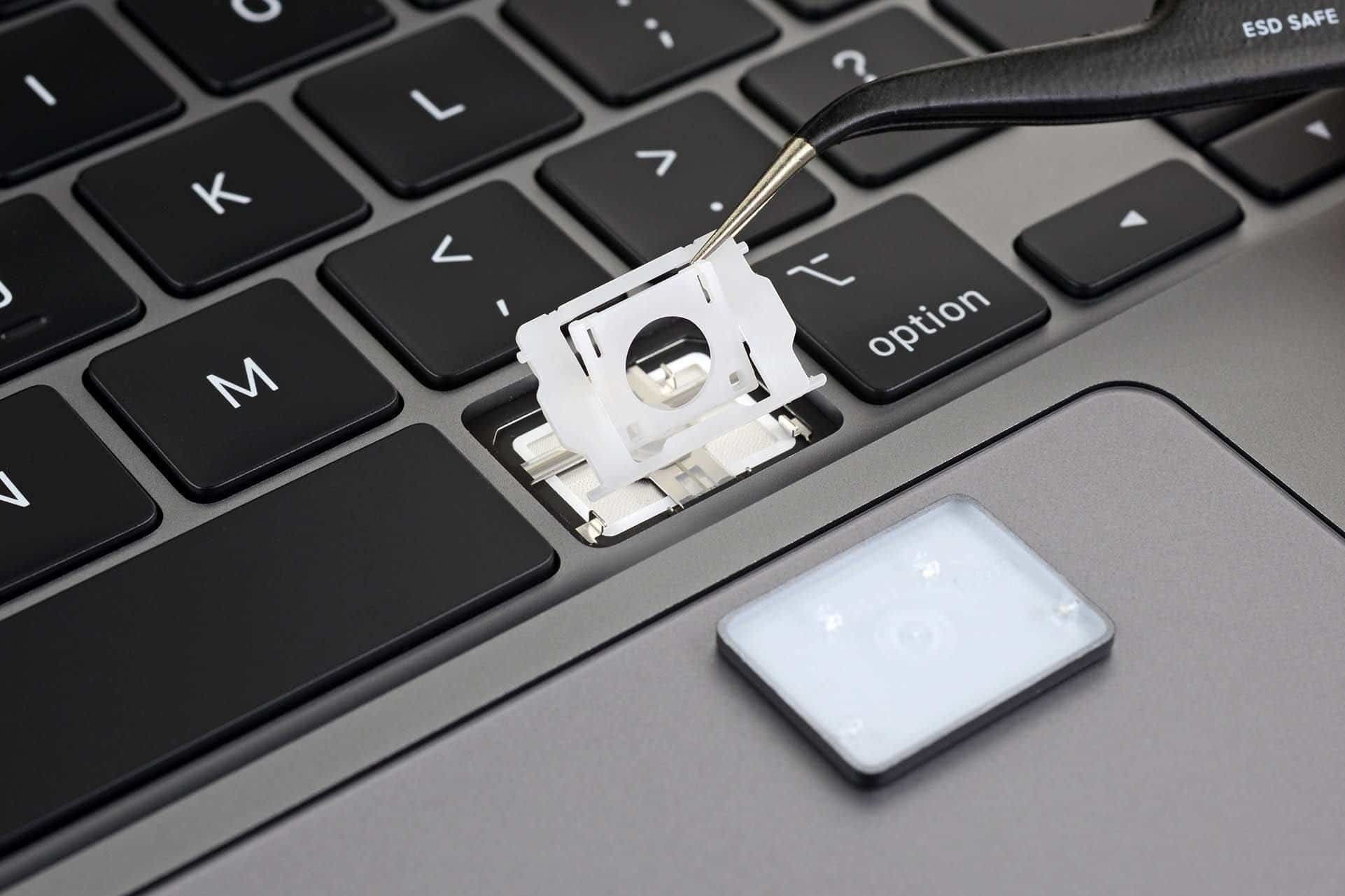 Neue Tastatur des MacBook Pro 16 Zoll