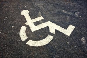 Rollstuhlfahrer Piktogramm