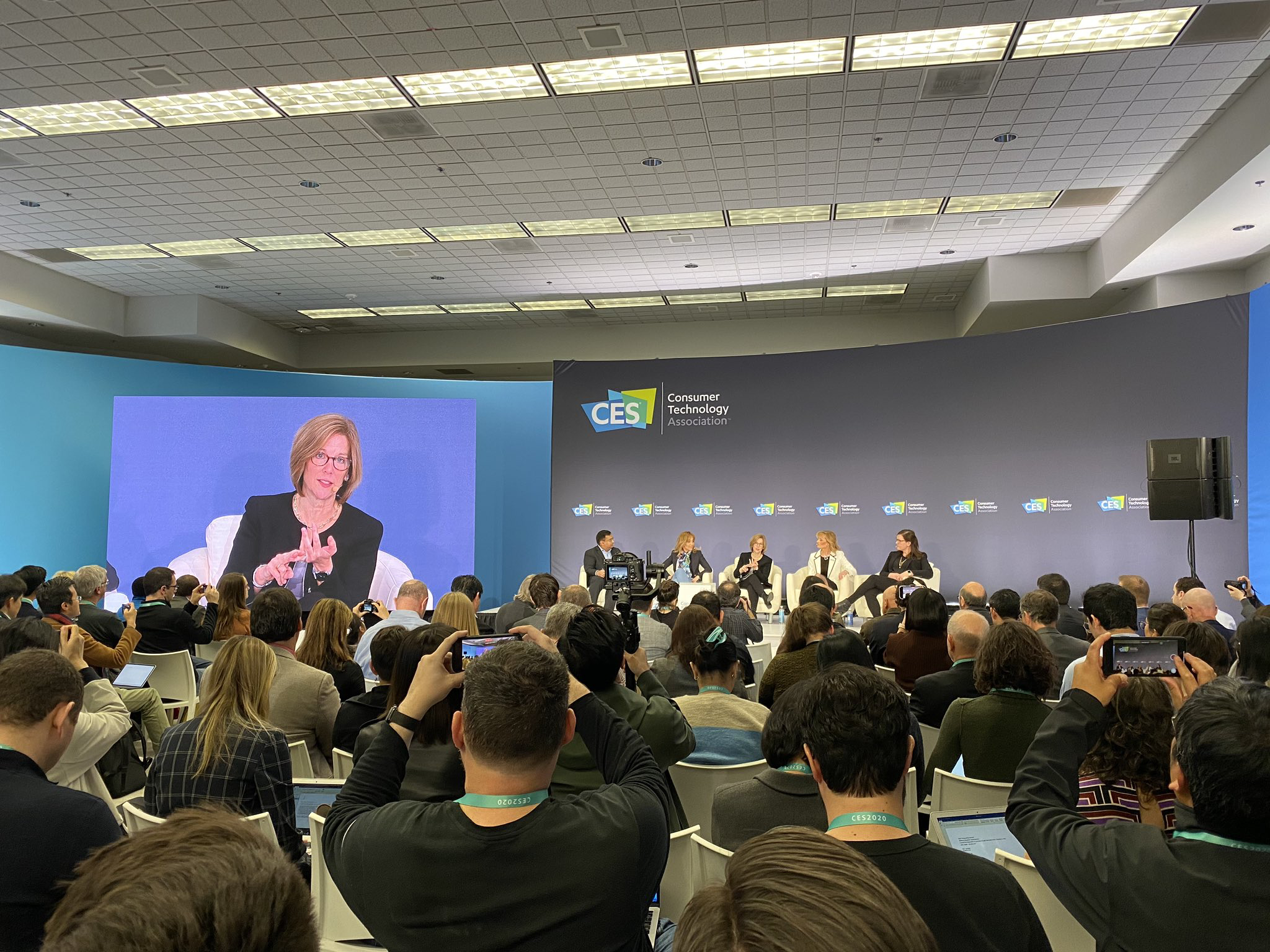 Jane Horvath für Apple auf der CES 2020