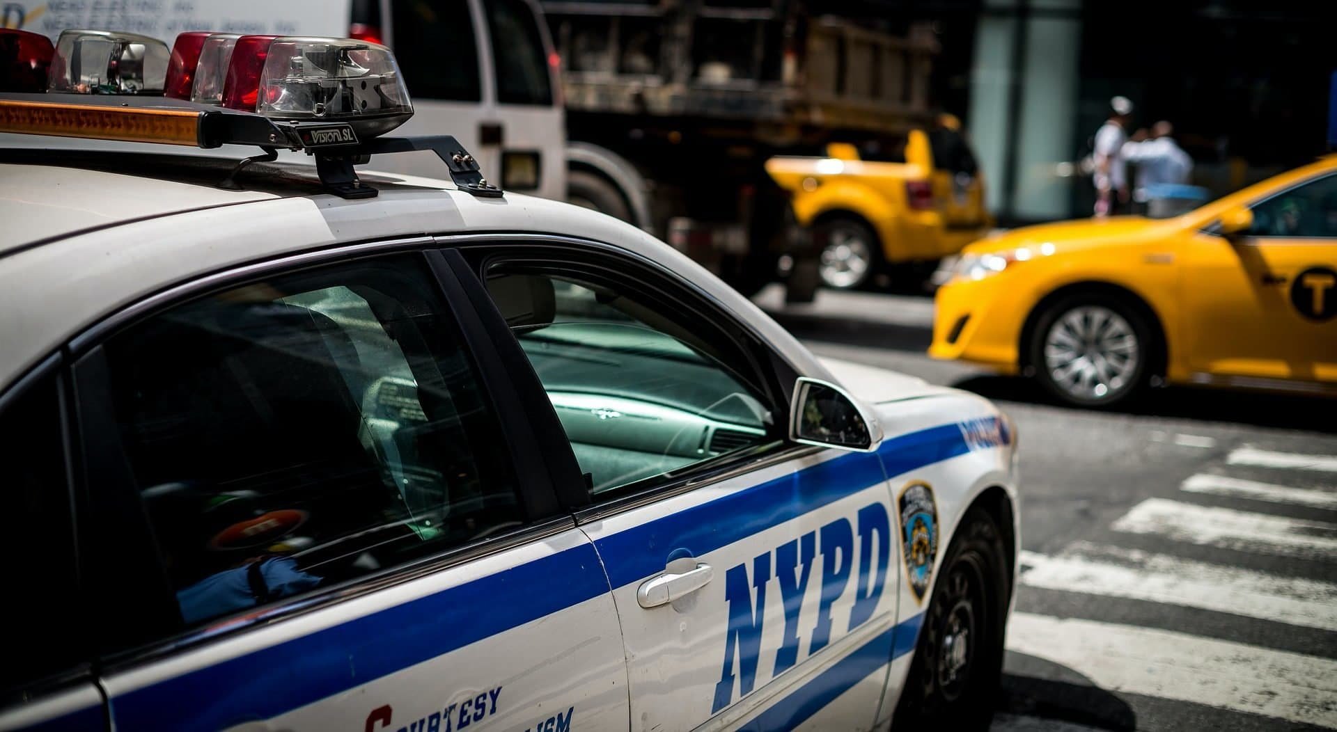 Dienstwagen der New Yorker Polizei