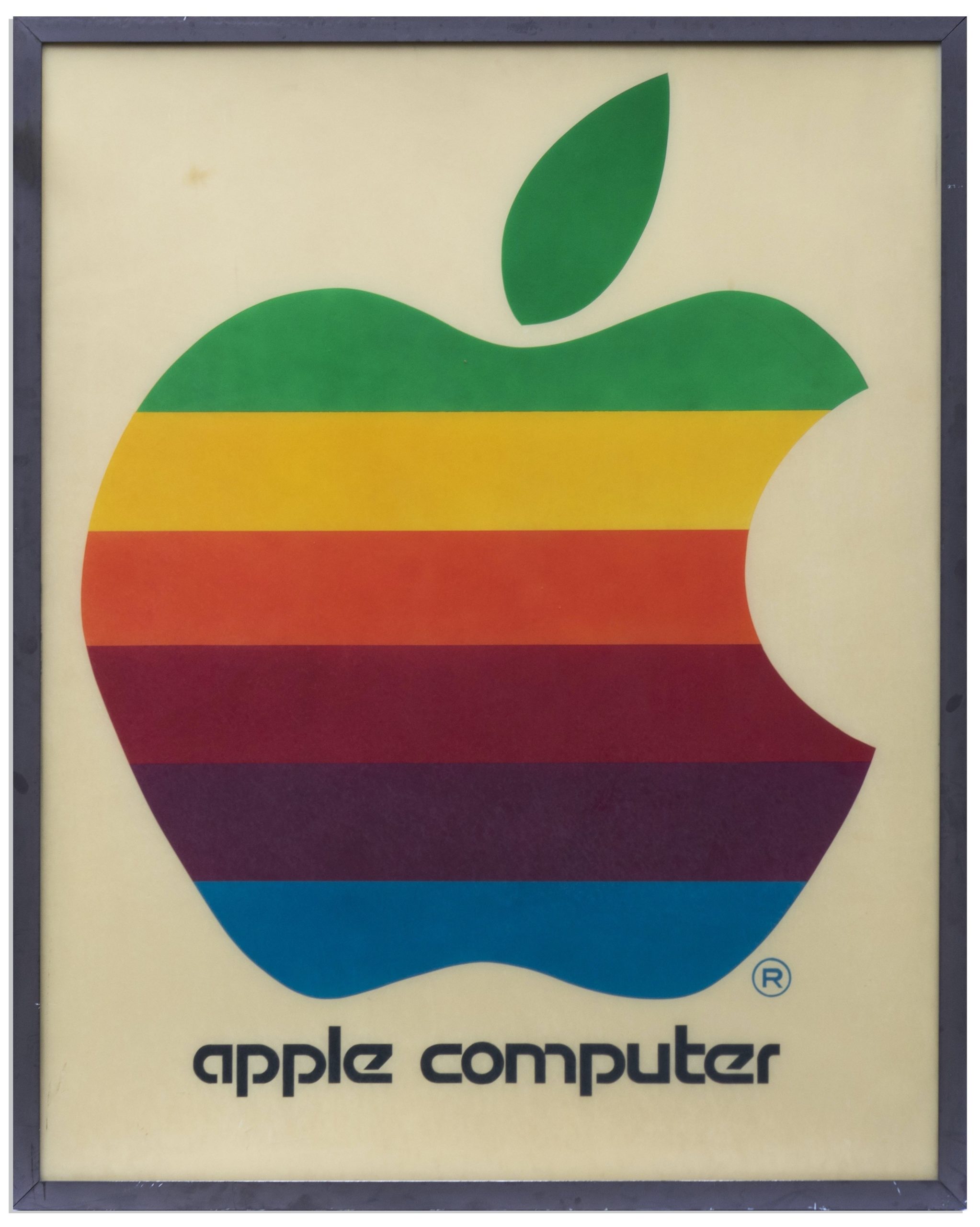 Apple Computer Werbeschild