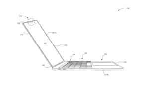 MacBook Pro mit Face ID - Patentskizze