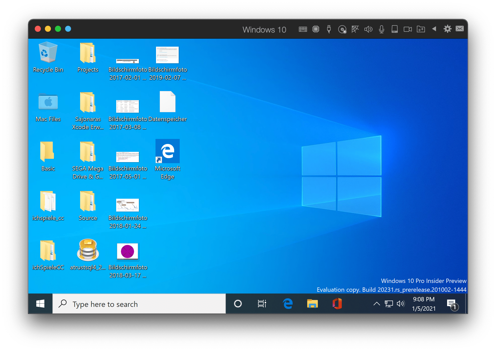 Windows 10 (ARM64) auf Apple Silicon