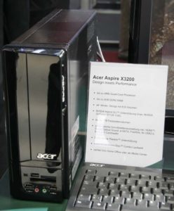 Acer Aspire mit 8,5 Liter Fassungsvermögen