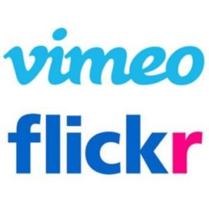 Vimeo und Flickr