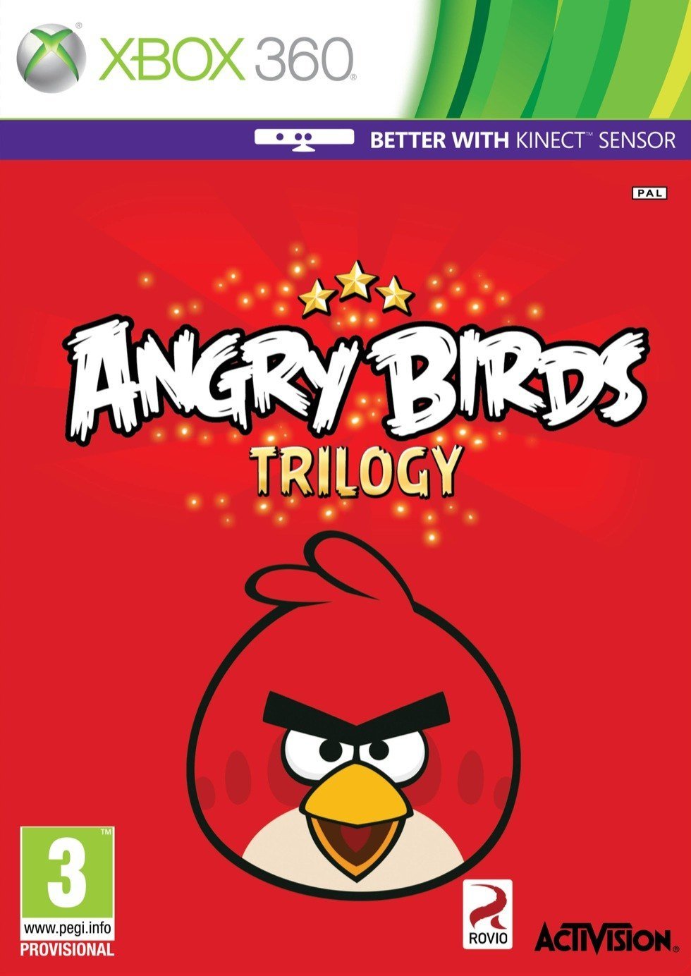 Angry Birds Trilogy, Cover Xbox 360