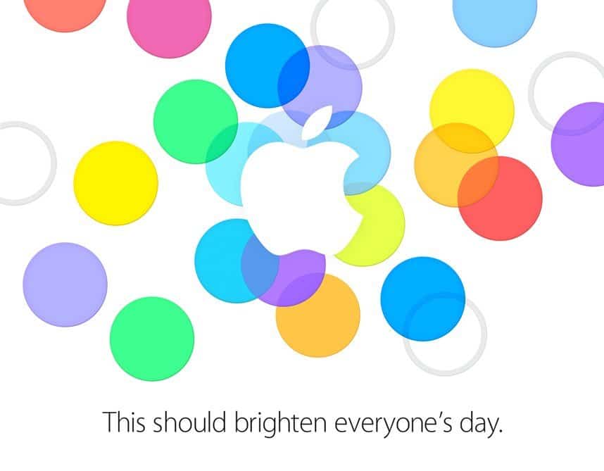 Einladung zum Apple-Event a 10. September 2013, Bild: Apple
