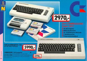 Commodore C64 - Zeitungsausschnitt
