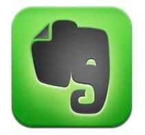 Das modifizierte Evernote-Logo der Version 5