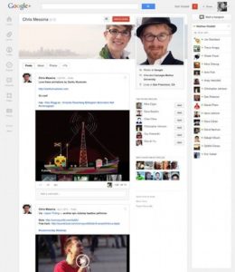 Google Plus Profil Update April 2012