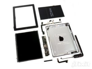 iPad 4 auseinandergenommen, Foto: iFixit