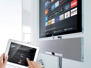 Loewe Fernseher mit iPad gekoppelt