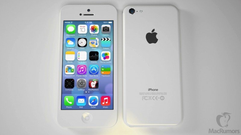 Renderbild eines iPhone 5C. Foto: Macrumors.