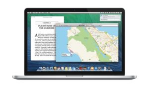 OS X 10.9 mit Apple Maps und iBooks