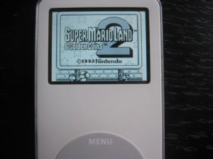 Super Mario Land 2 auf dem iPod