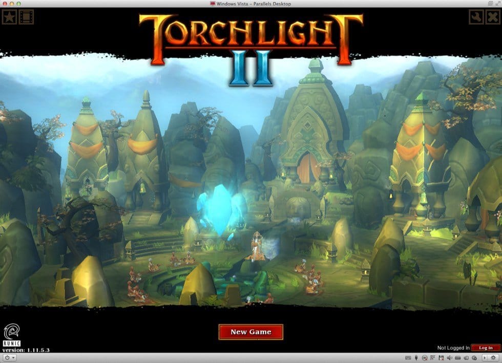 Torchlight 2 im Parallels Desktop 8