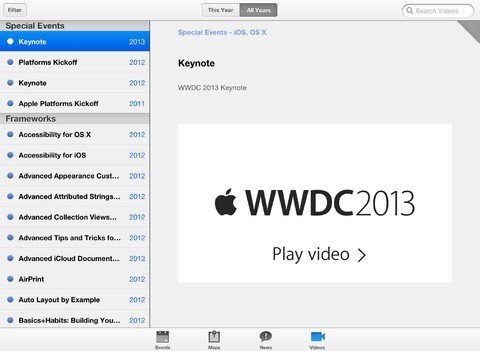 WWDC-App